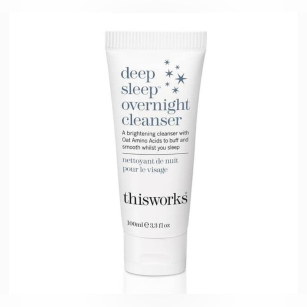 this works, Deep Sleep Overnight Cleanser, Facial Cleanser, Size: 3.3 fl/oz.